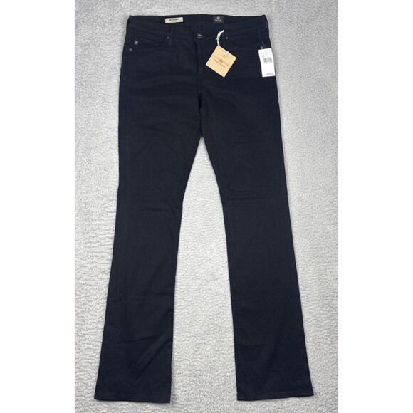 AG Adriano Goldschmied Women's The Ballad Slim Boot Pants SZ 30R Black MSRP $159 - Picture 1 of 9